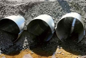 corrugated steel pipe